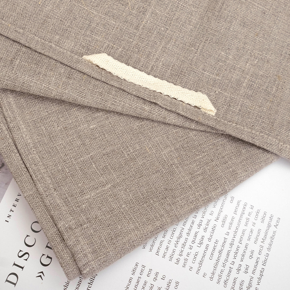 Beige Linen tea towel